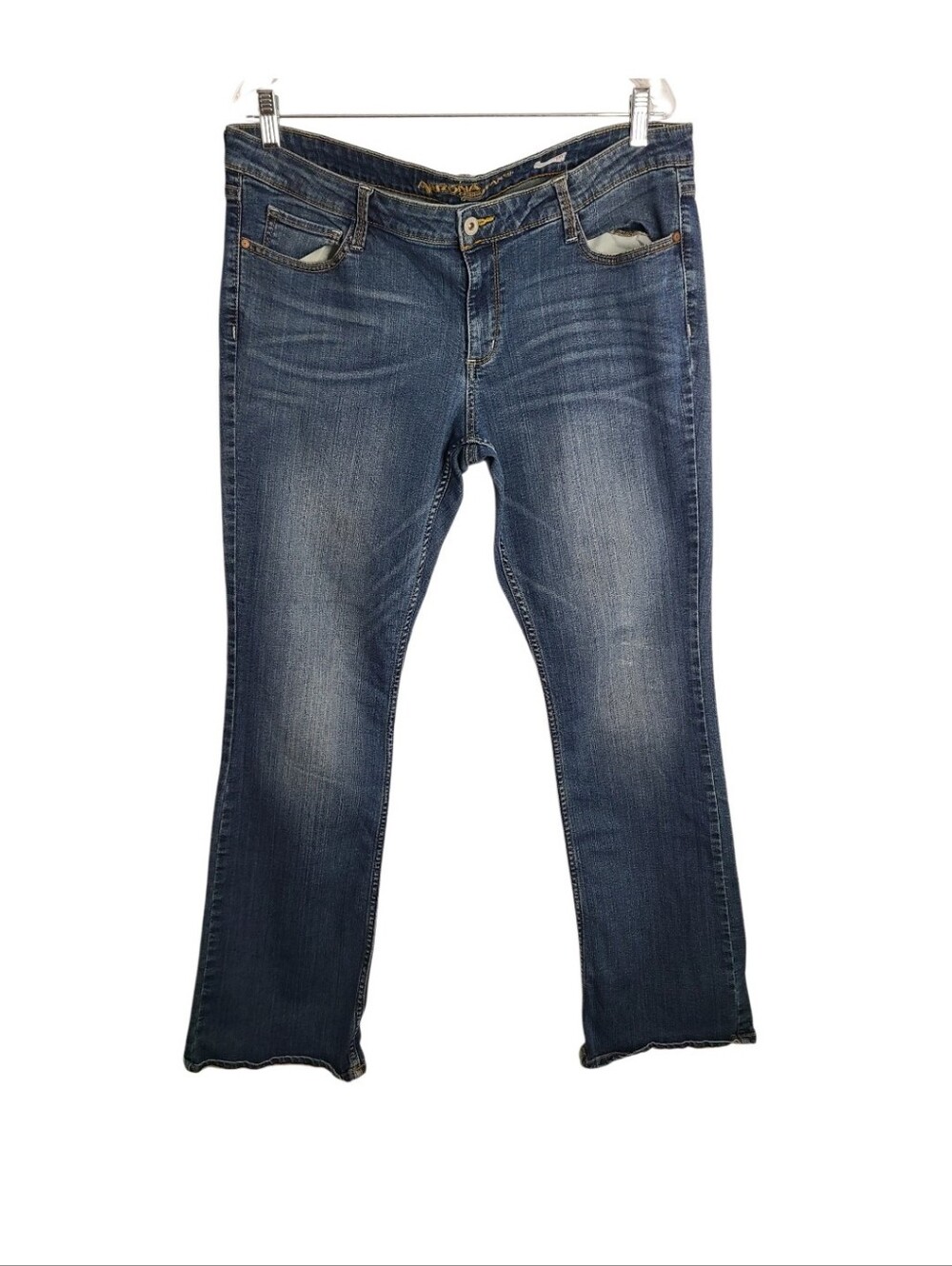 Arizona Jean Co. Bootcut Jeans Size 17 Average Medium Wash Blue